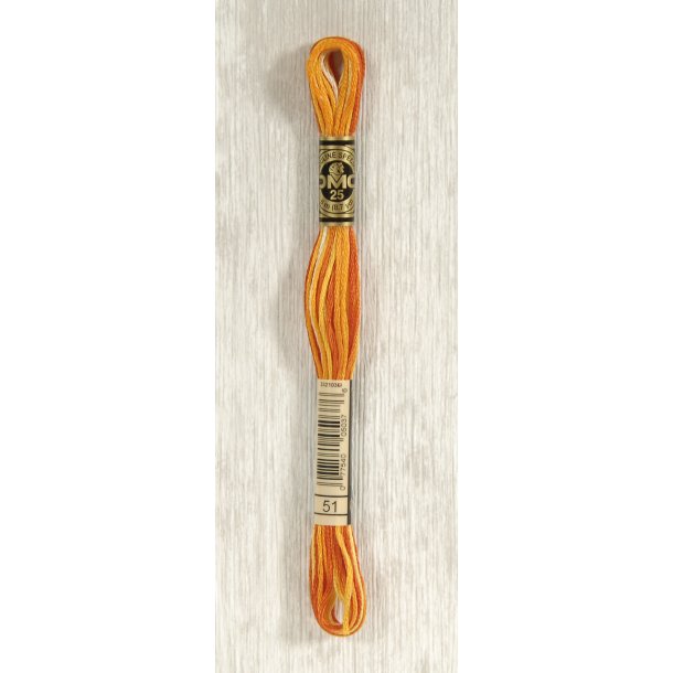 DMC multifarvet broderigarn