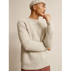 Pekka strukturgenser - Rauma Strikkekit