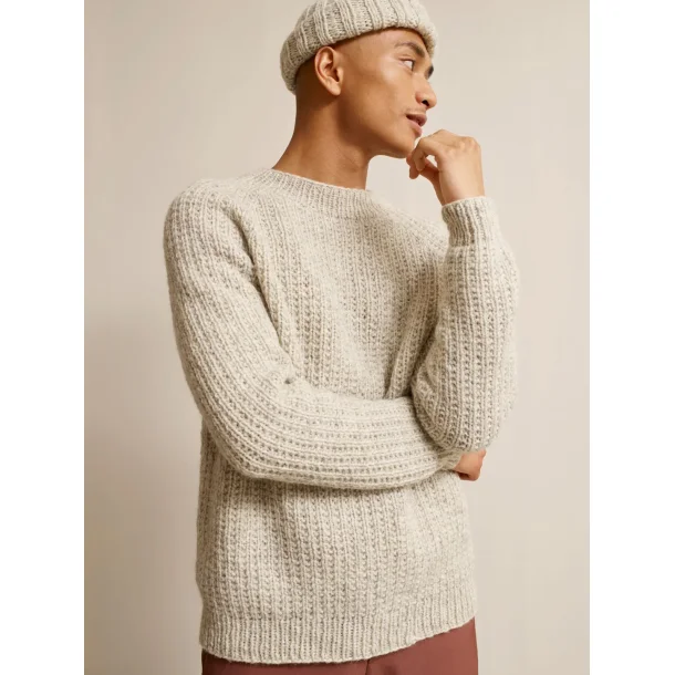 Pekka strukturgenser - Rauma Strikkekit