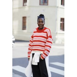 Stripegenser C - Strikkekit fra Rauma str. S-M