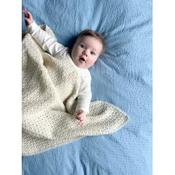 Aven Babyteppe 527 - Strikkekit fra Rauma