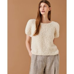 Bodil Raglan t-shirt - Strikkeopskrift fra Permin