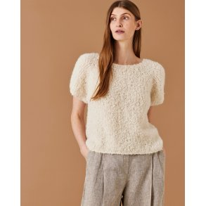 Bodil Raglan t-shirt - Strikkeopskrift fra Permin