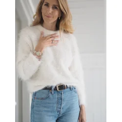 Fuzzy Sweater - Strikkekit fra Tove Lindtein