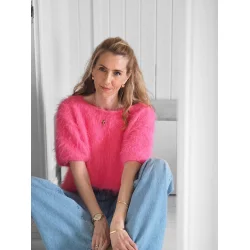 Fuzzy Tee - strikkekit fra Tove Lindtein