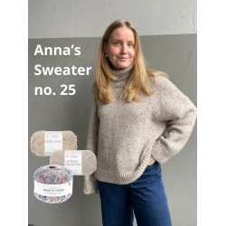 Sweater no. 25 strikkekit - Make It Tweed version