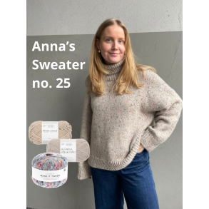 Sweater no. 25 strikkekit - Make It Tweed version