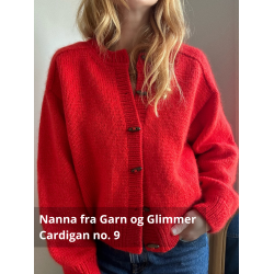 Cardigan No. 9 strikkekit fra My favourite Things Knitwear - Sandnes version