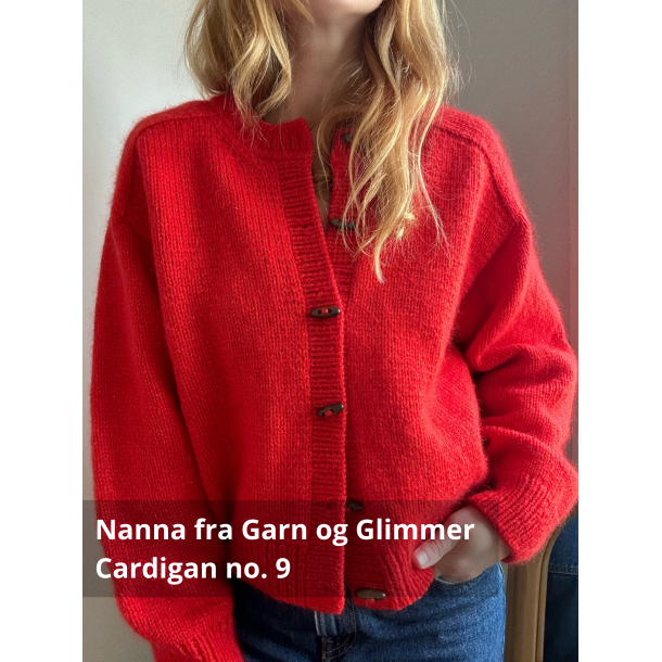 Cardigan No. 9 strikkekit fra My favourite Things Knitwear - Sandnes version