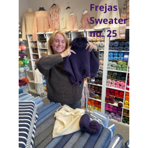 Sweater No. 25 strikkekit - Biches et buches/midnatssol