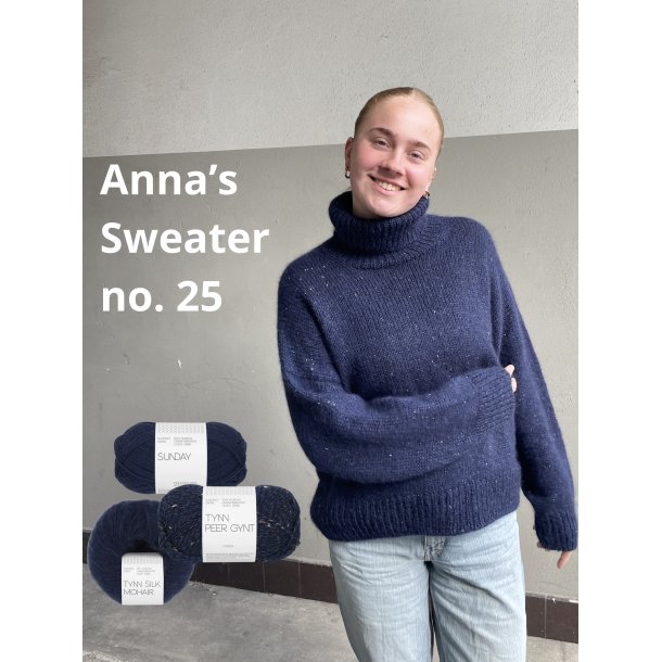 Sweater no. 25 strikkekit - Sandnes version