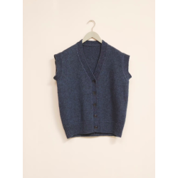 Aslak vest - strikkekit fra Rauma Str. M