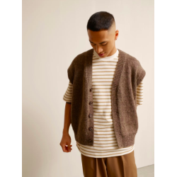 Aslak vest - strikkekit fra Rauma Str. M