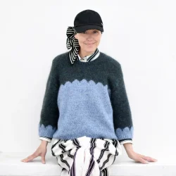 Bella Blocking - Strikkekit af Anne Ventzel