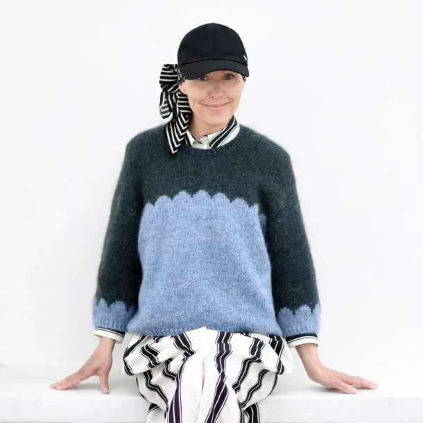 Bella Blocking - Strikkekit af Anne Ventzel