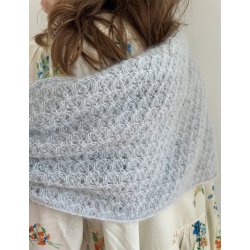 Bellis Scarf strikkekit fra Leknit