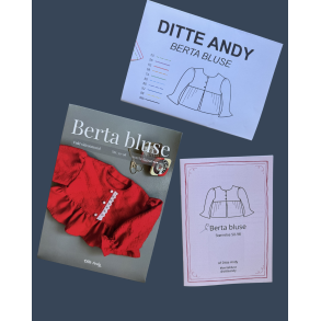 Berta bluse - DitteAndy sym�nster