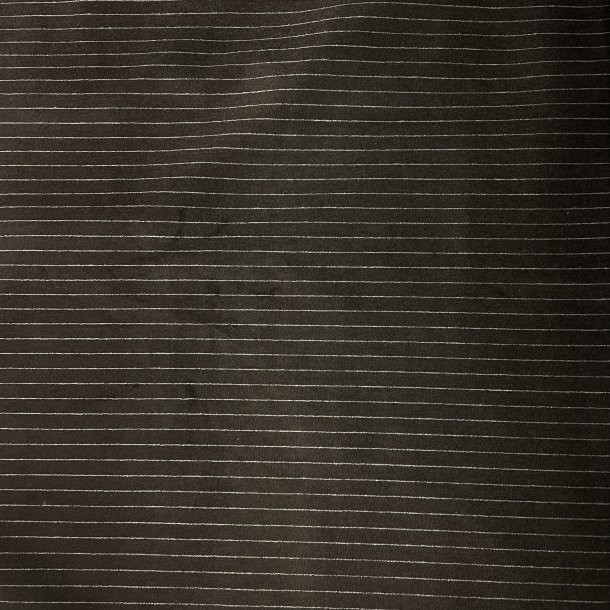 Italiensk Bomuldsvelour med nlestrib i brun pr. 0,25 m