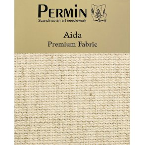 Aida 5,4tr Broderistof Natur