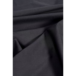 Tissu Coton Bambou Deep Charcoal -  pr 0,25 m.