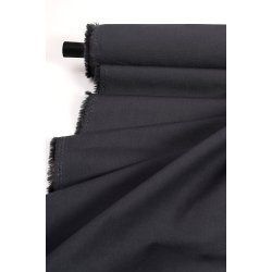 Tissu Coton Bambou Deep Charcoal -  pr 0,25 m.
