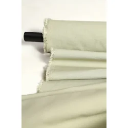 Tissu Coton Bambou Mineral Green -  pr 0,25 m.