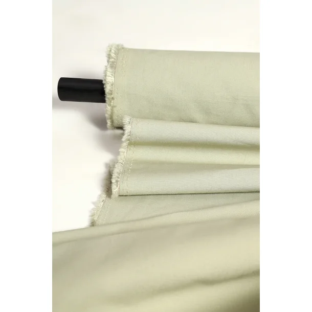 Tissu Coton Bambou Mineral Green -  pr 0,25 m.