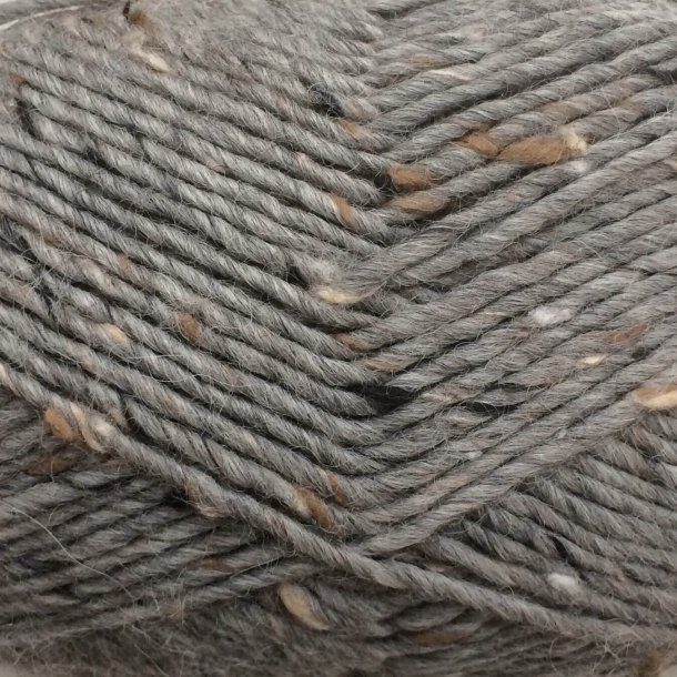 CaMaRose Lama Tweed garn 6442 Stengr&aring;