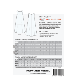 CAPRI DRESS - Puff and Pencil