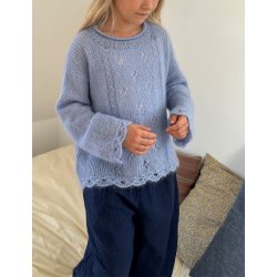 Clover Sweater junior LHS 107 - strikkekit fra Le Knit