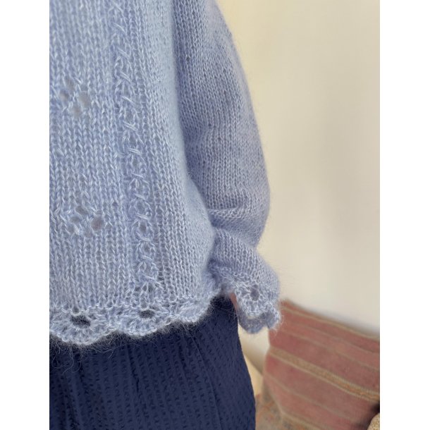 Clover Sweater junior LHS 107 - strikkekit fra Le Knit