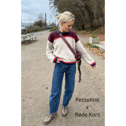 Cross Sweater - Strikkekit fra PetiteKnit