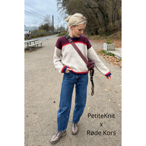 Cross Sweater - Strikkekit fra PetiteKnit