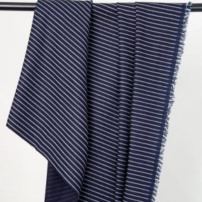 Denim Stripes Indigo  pr. 0,25 m- Atelier Brunette