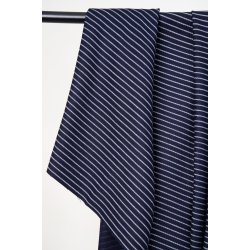 Denim Stripes Indigo  pr. 0,25 m- Atelier Brunette