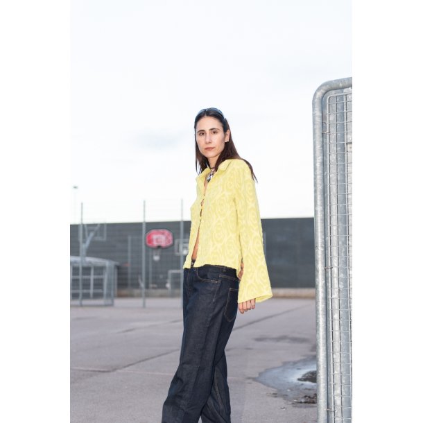 COLLARED BLUSE MED CONE RME - Puff and Pencil