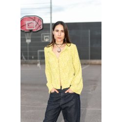 COLLARED BLUSE MED CONE RME - Puff and Pencil