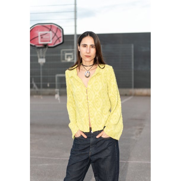 COLLARED BLUSE MED CONE RME - Puff and Pencil