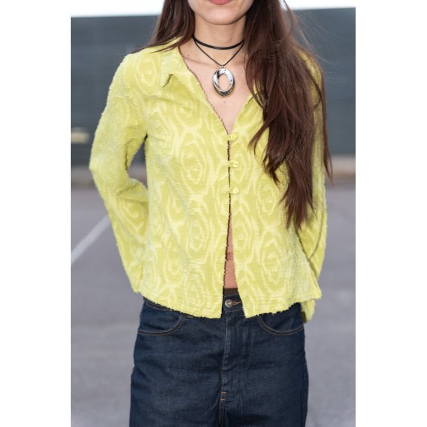 COLLARED BLUSE MED CONE RME - Puff and Pencil