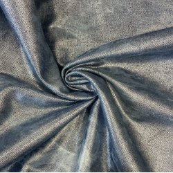 Denimstof med Metalic effekt - pr. 0,25 m