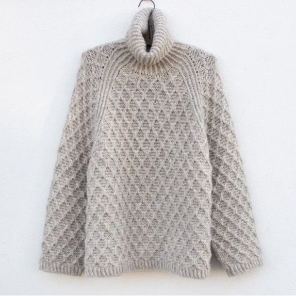 Diamond Jumper - Strikkekit af Anne Ventzel - Snefnug str. XS/S