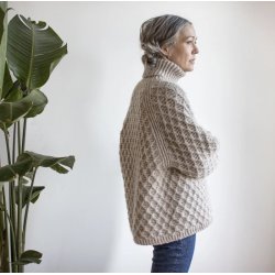 Diamond Jumper - strikkekit af Anne Ventzel - Puno - str. L/XL