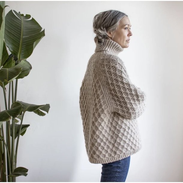 Diamond Jumper - strikkekit af Anne Ventzel - Puno - str. L/XL