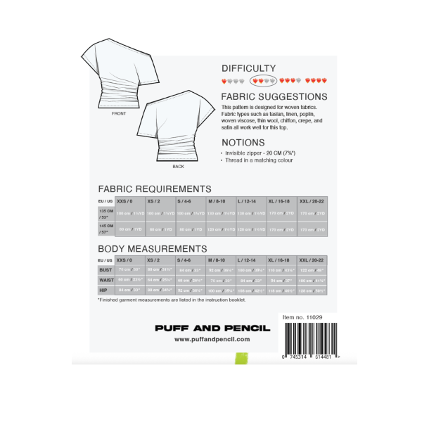 Drop Top - Puss And Pencil