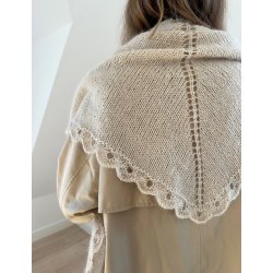 Ellie Shawl LHS106 - Strikkekit fra Le Knit