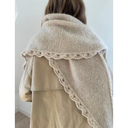Ellie Shawl LHS106 - Strikkekit fra Le Knit