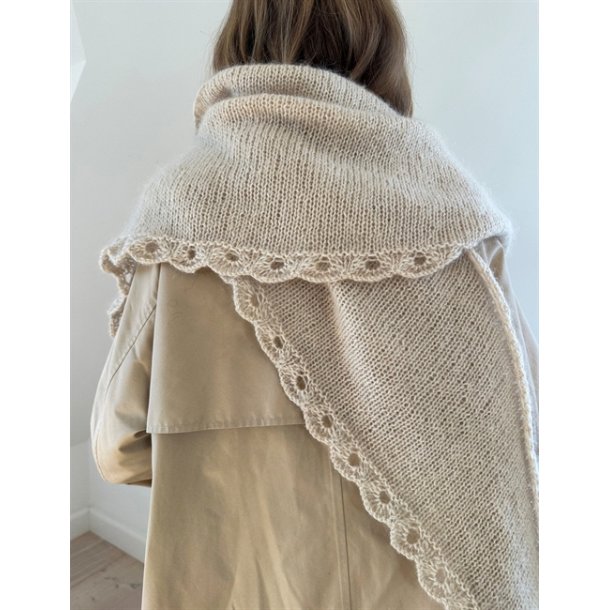 Ellie Shawl LHS106 - Strikkekit fra Le Knit