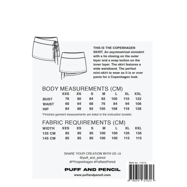 COPENHAGEN SKIRT - Puff And Pencil