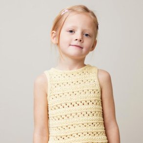 Erle sommersinglet - Strikkekit af Rauma