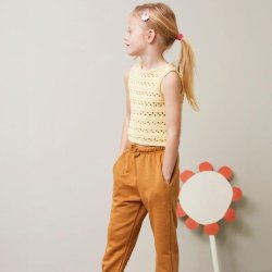 Erle sommersinglet - Strikkekit af Rauma